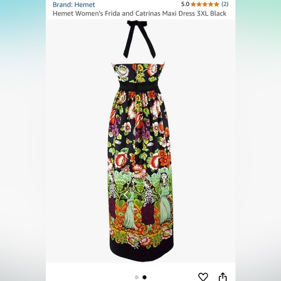 Frida Kahlo Dress - Picture 5 of 11